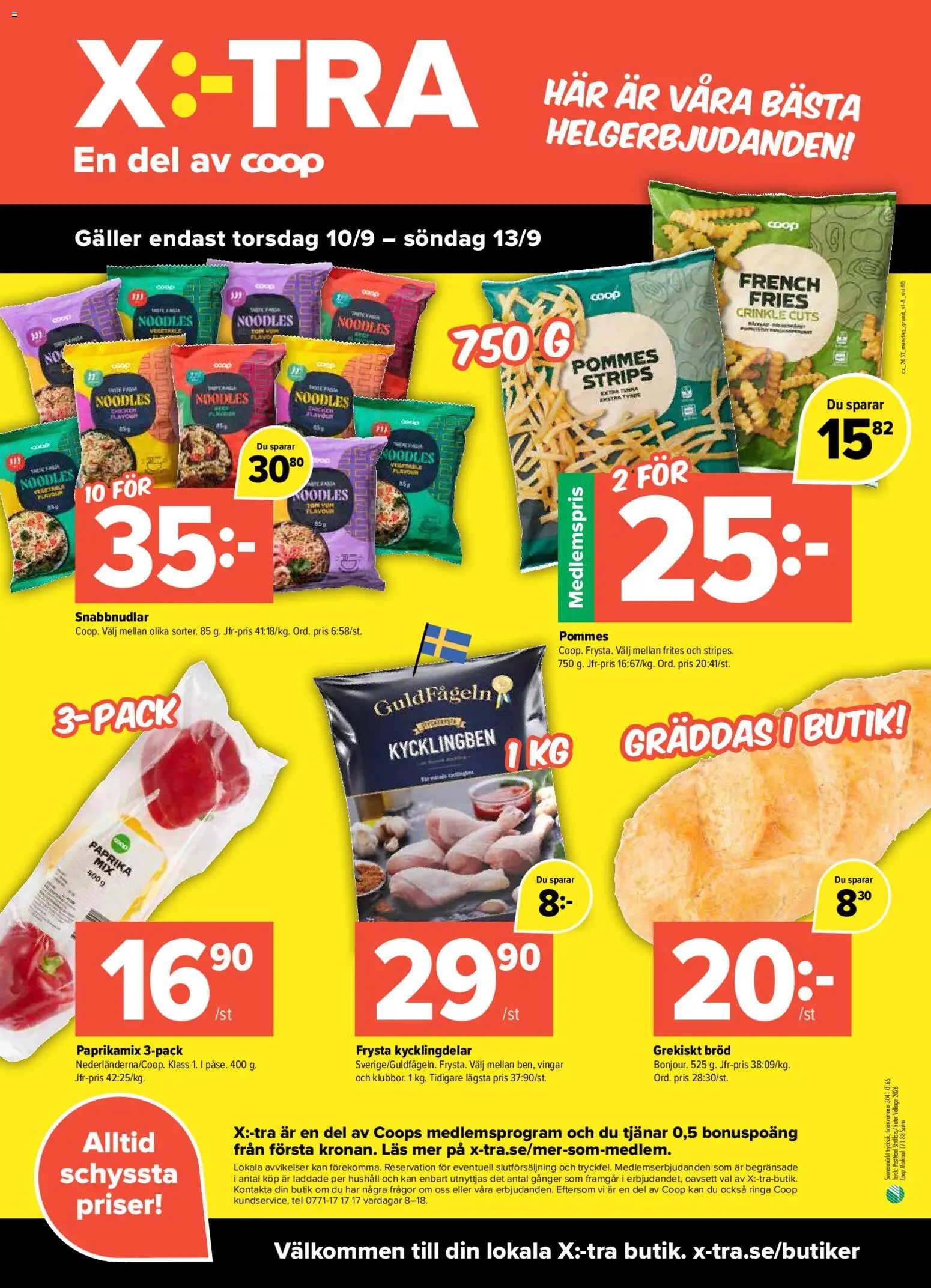 Coop X:-TRA reklamblad aktuell från 07/09/2026 | Sida: 8