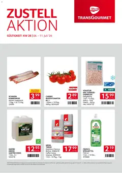 Transgourmet Zustellaktion ab 06.07.2026 gültig