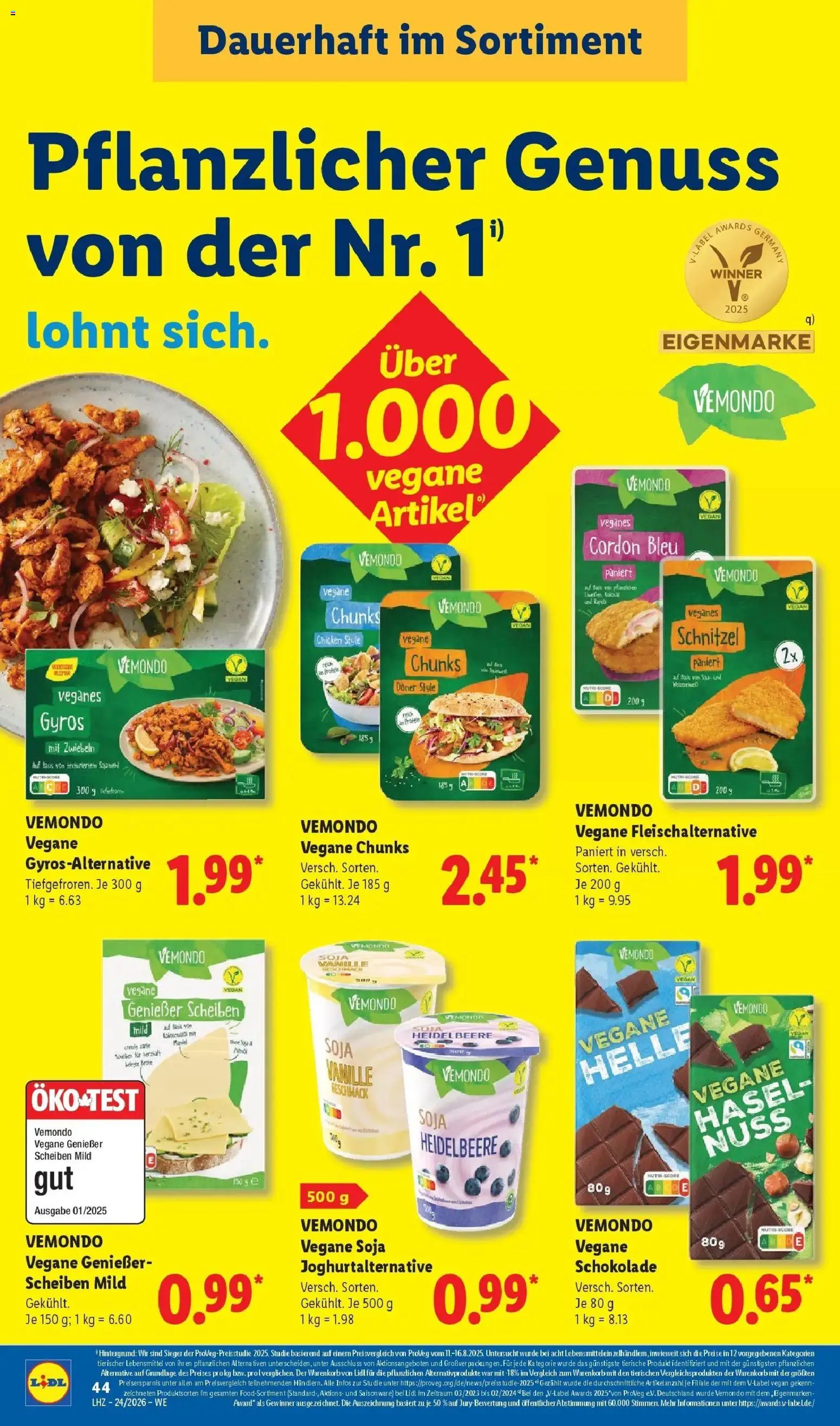 Lidl Prospekt Künzell – gültig ab 08.06.2026 | Seite: 66 | Produkte: Mehl, Schokolade, Gyros, Zwiebeln