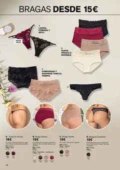 Vista previa Leonisa folleto válido desde el 01.03.2026 | Página: 40 | Productos: Bragas, Café, Vino, Braga