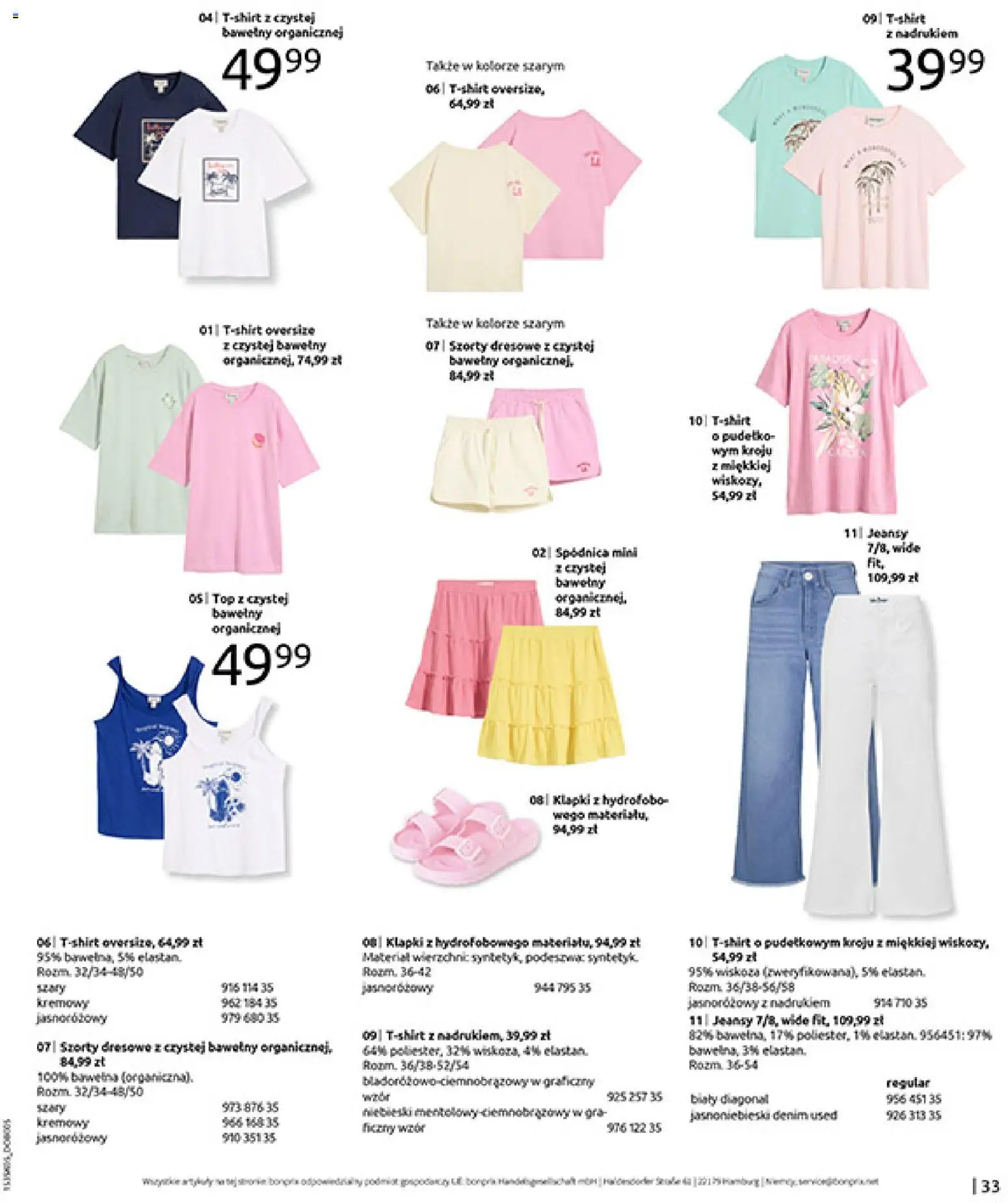 BonPrix Katalog od 18.05.2026 | Strona: 35 | Produkty: Szorty, Top, Klapki