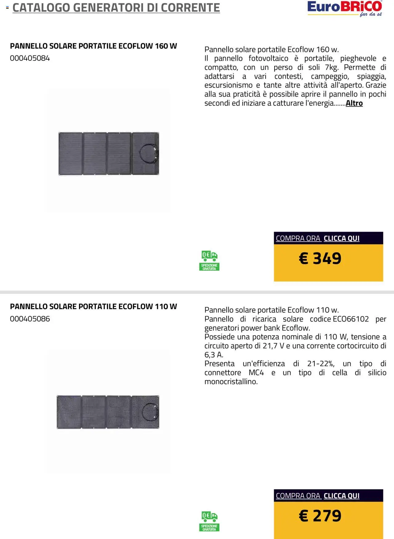 Volantino Eurobrico del 23.07.2025 | Pagina: 8 | Prodotti: Power bank, Connettore