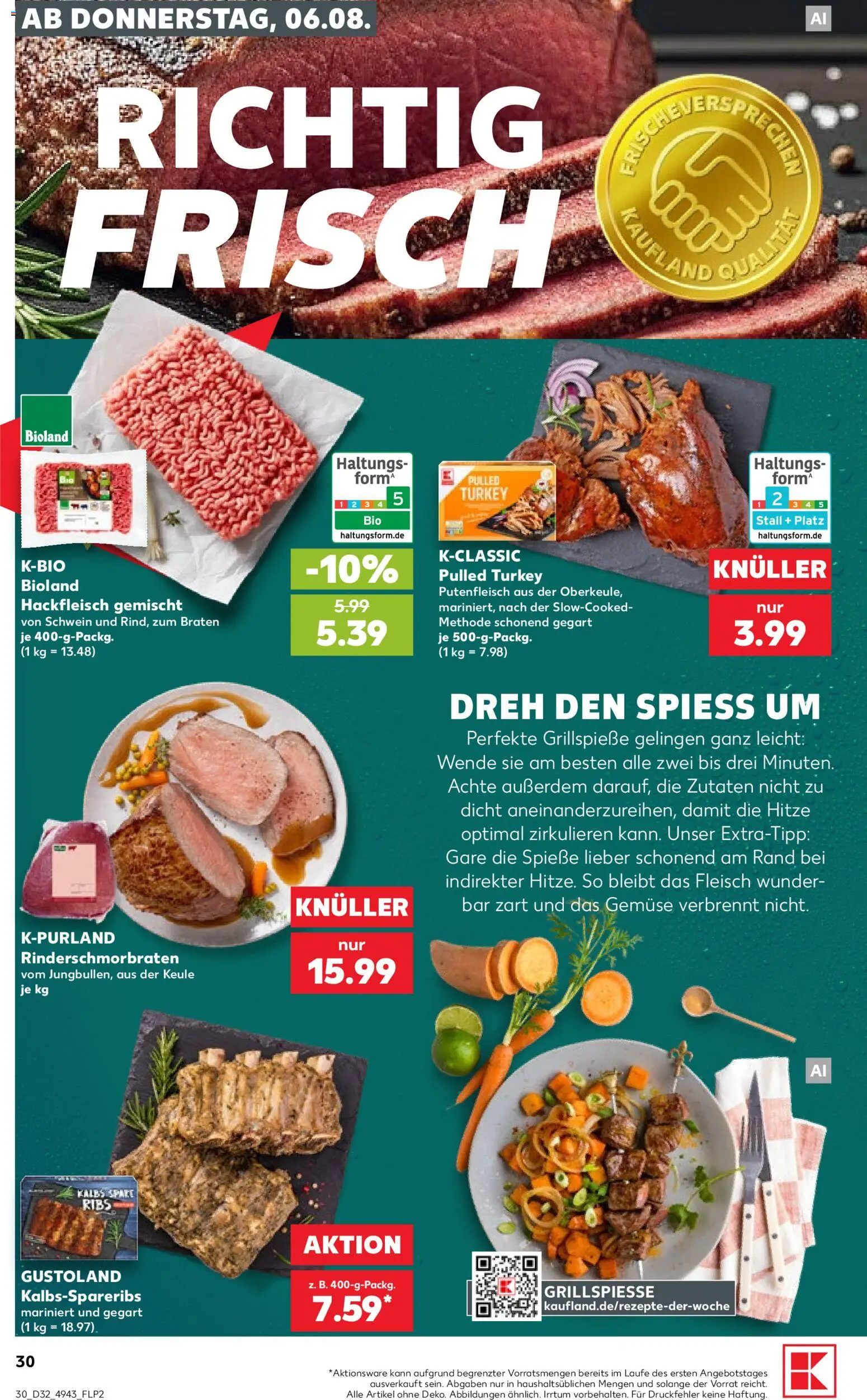 Kaufland Německo leták - Köln od 06.08.2026 | Strana: 30 | Produkty: Forma