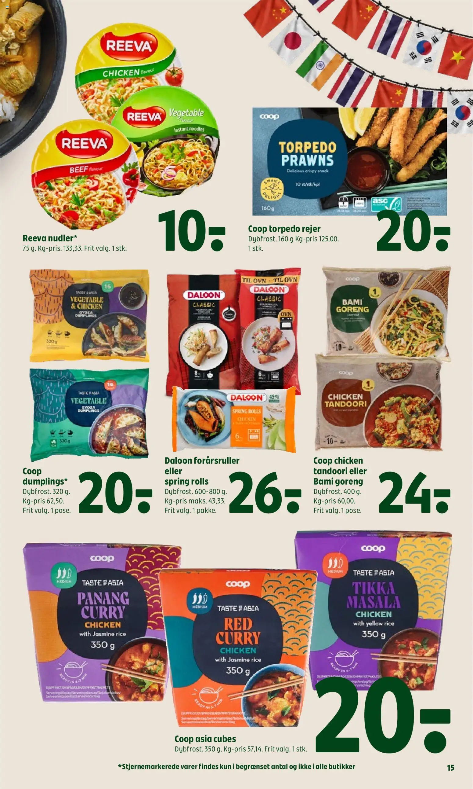 Coop 365 tilbudsavis – gyldig fra 13/08/2026 | Side: 19 | Produkter: Rejer, Ovn