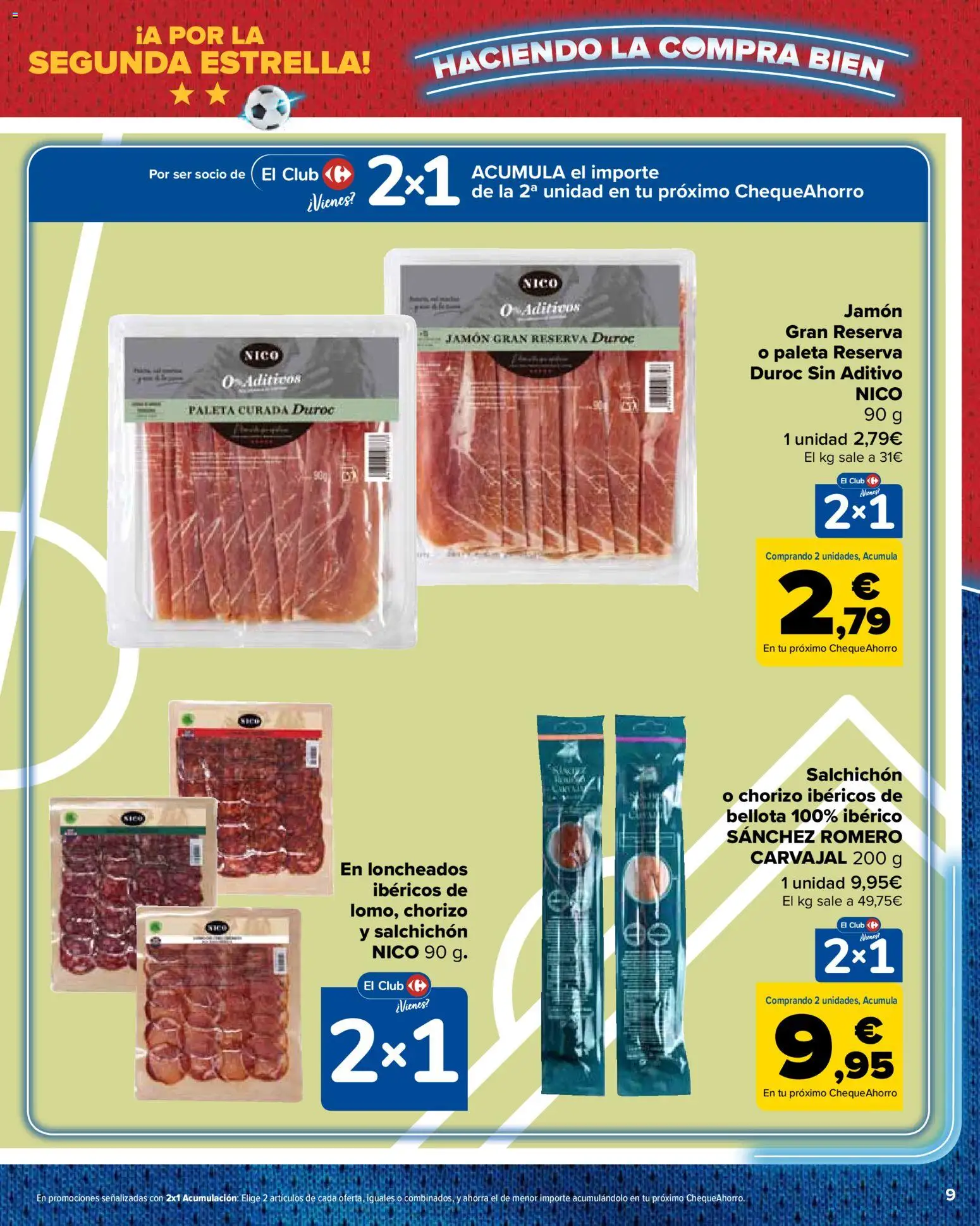 Carrefour Especial final │ válido desde el 17/07/2026 | Página: 9 | Productos: Jamón