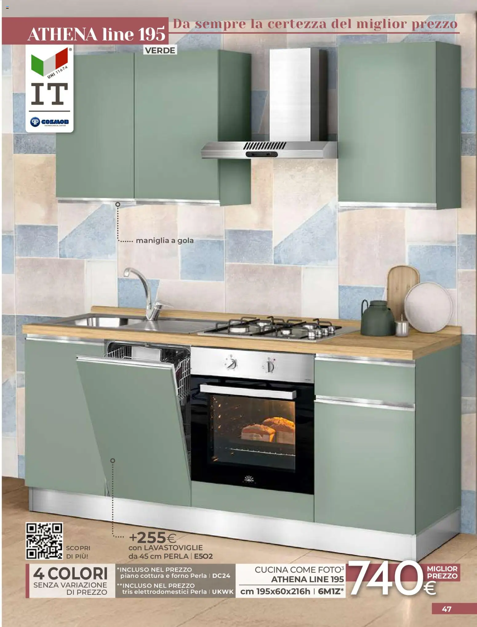 Volantino Mondo Convenienza del 01/09/2026 | Pagina: 49 | Prodotti: Piano cottura, Lavastoviglie, Forno