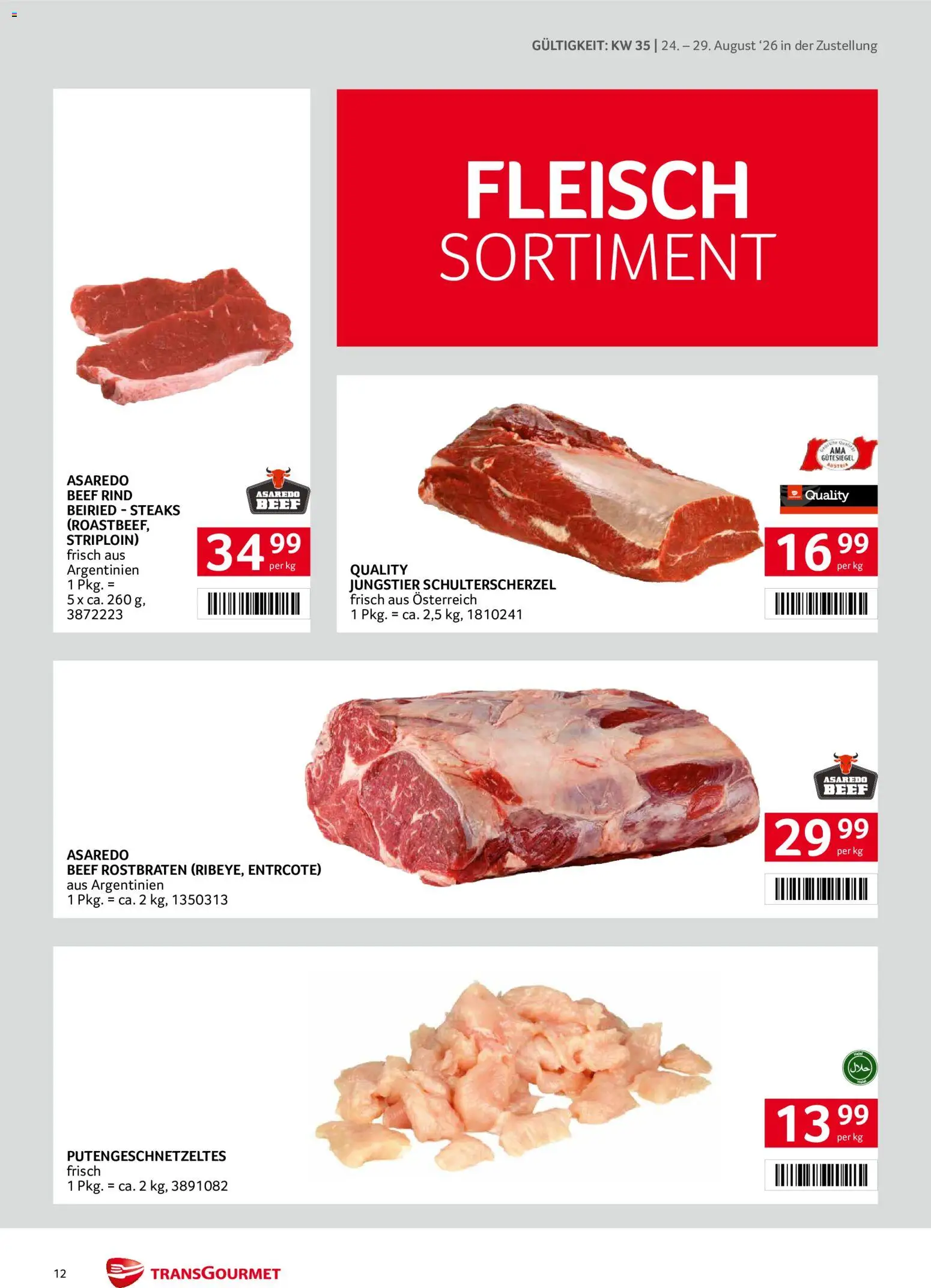 Transgourmet Zustellaktion gültig ab 24.08.2026 | Seite: 12