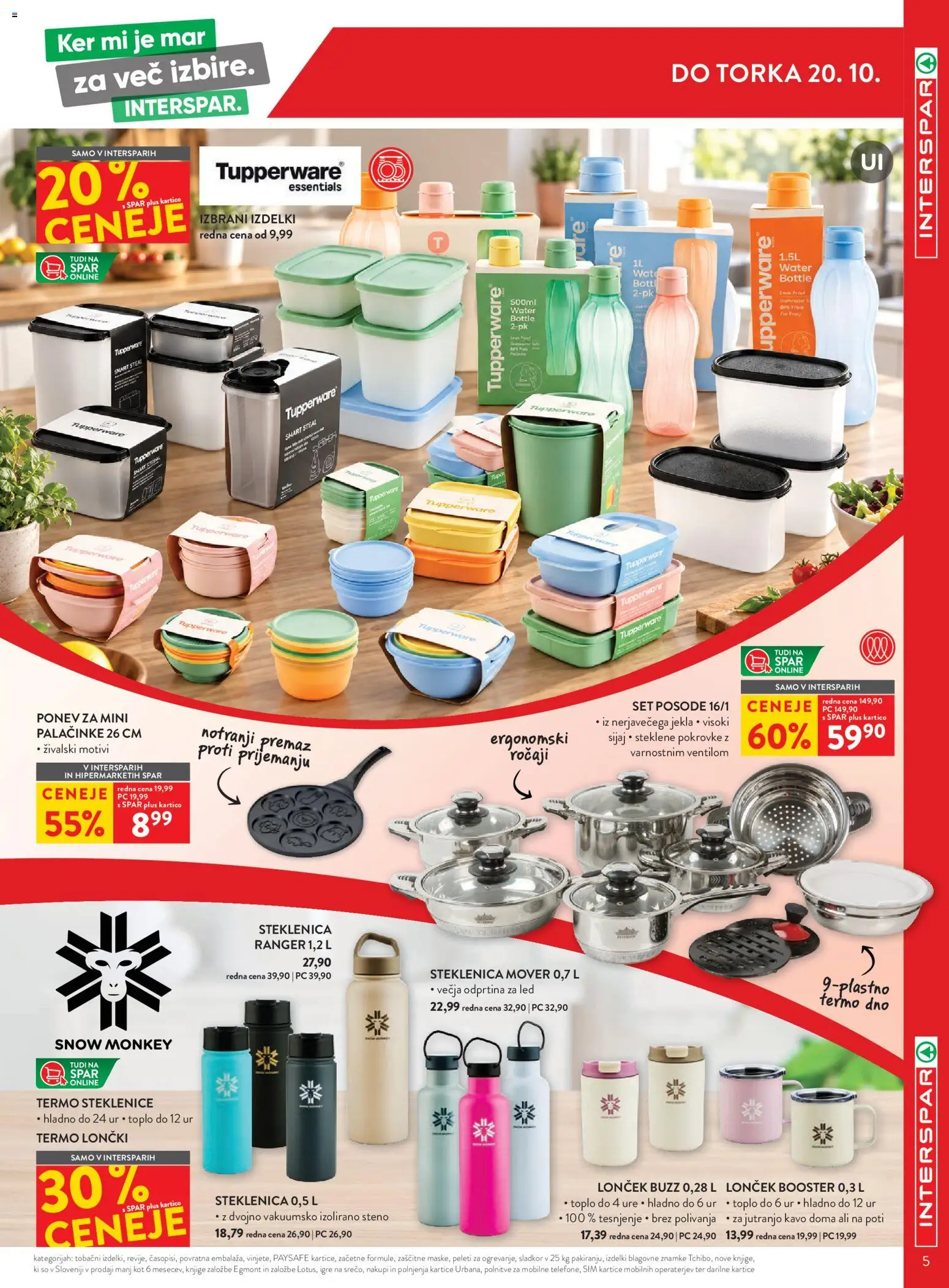 Novi Spar katalog ponudbe – veljaven od 07.10.2026 | Stran: 5