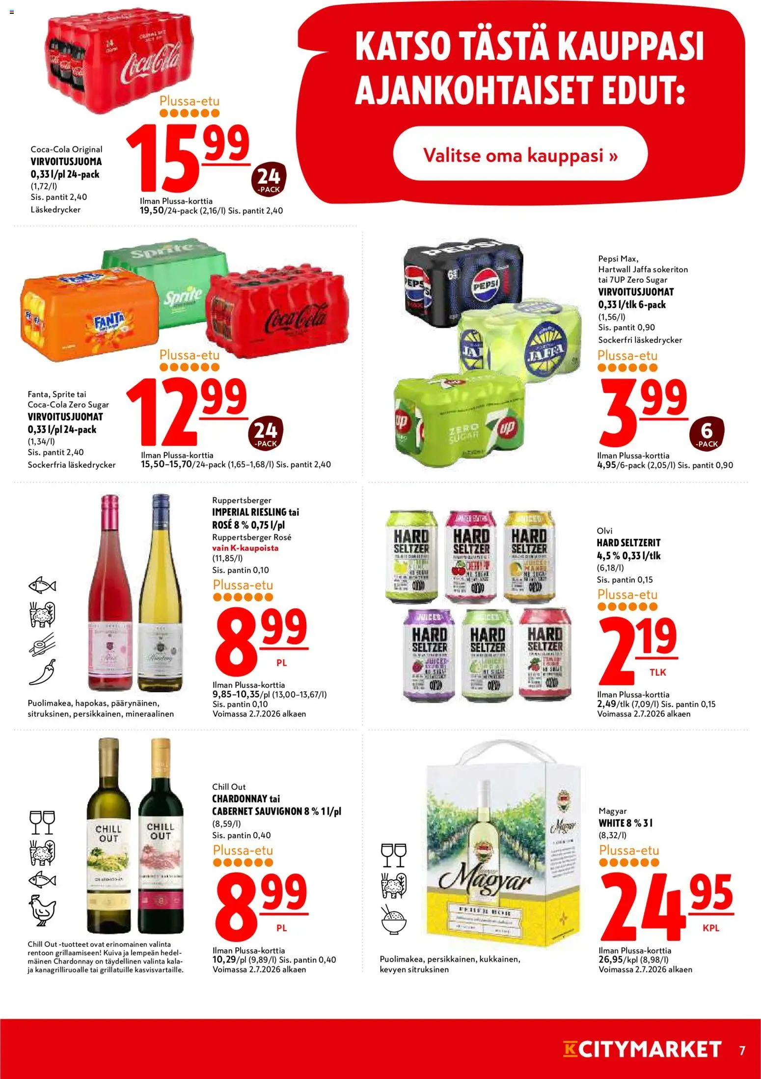 K-Citymarket tarjoukset – voimassa 02/05/2026 alkaen | Sivu: 7