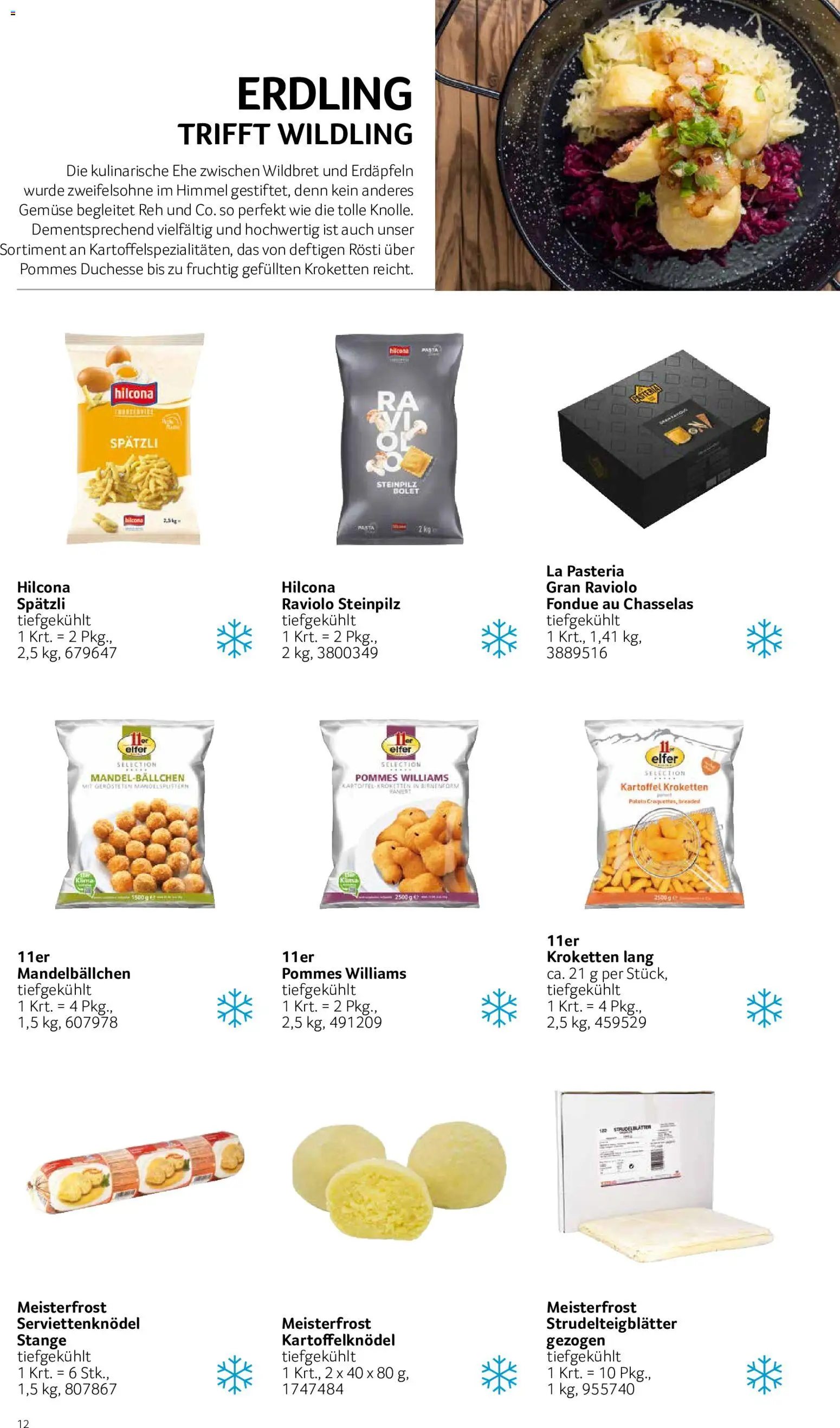 Transgourmet Alles für den Wildgenuss gültig ab 31.08.2026 | Seite: 12 | Produkte: Gemüse