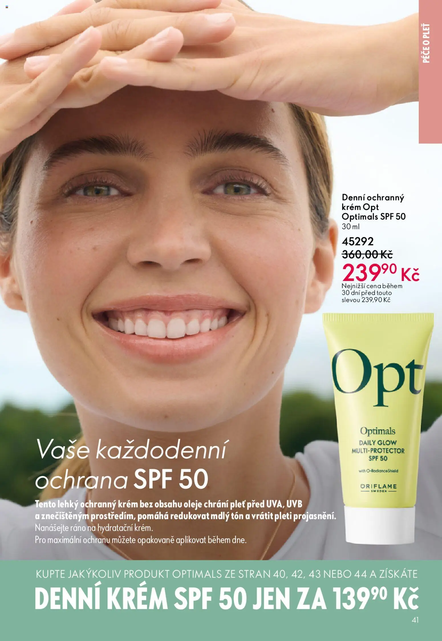 Oriflame katalog č. 05/2026 od 25.03.2026 | Strana: 41 | Produkty: Oleje, Krém