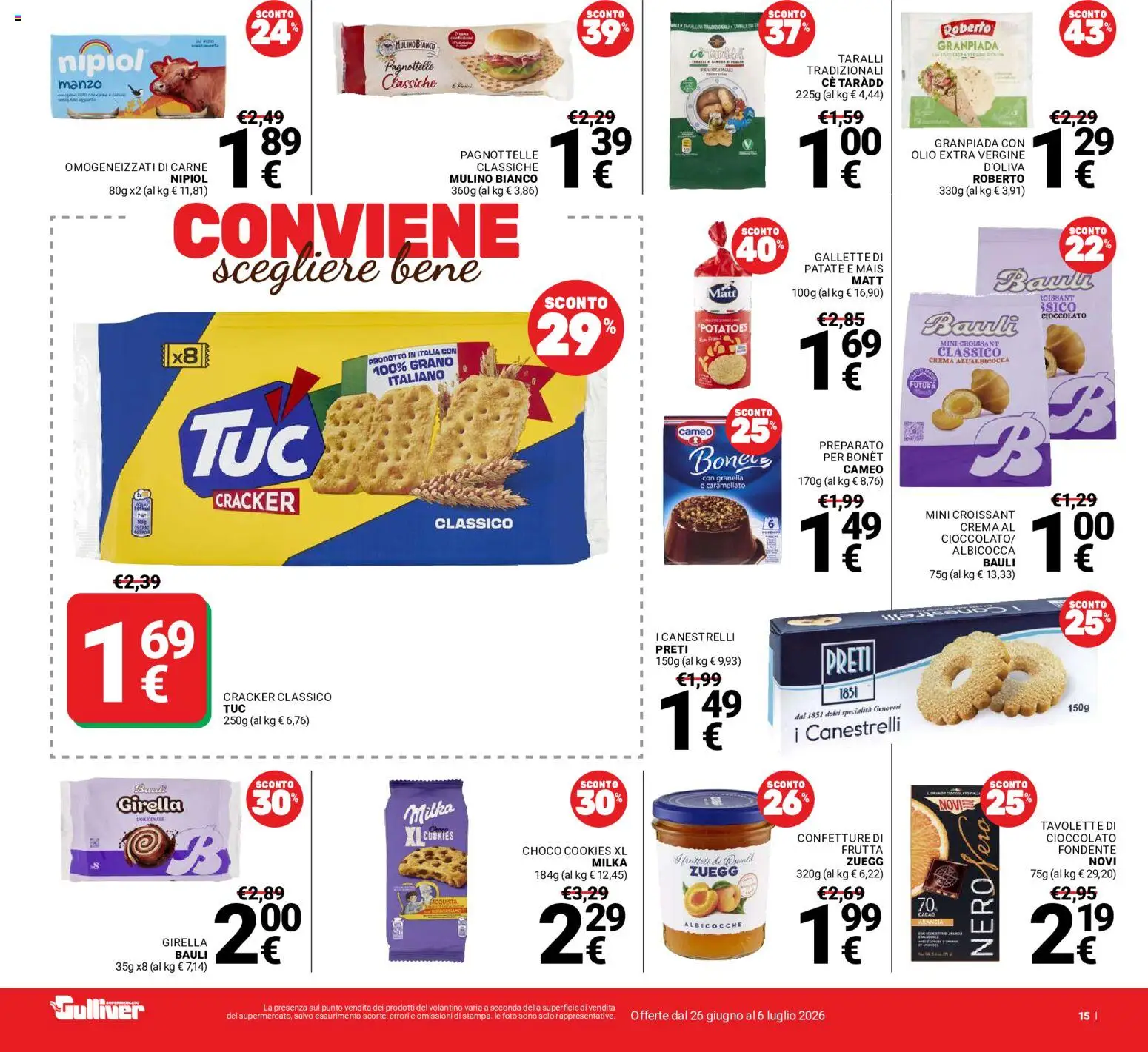 Volantino Gulliver del 26/06/2026 | Pagina: 15