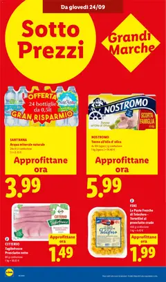 Anteprima del volantino CITTERIO Tagliofresco Prosciutto cotto, 80 g confezione valido a partire dal 24/09/2026 | Pagina: 10