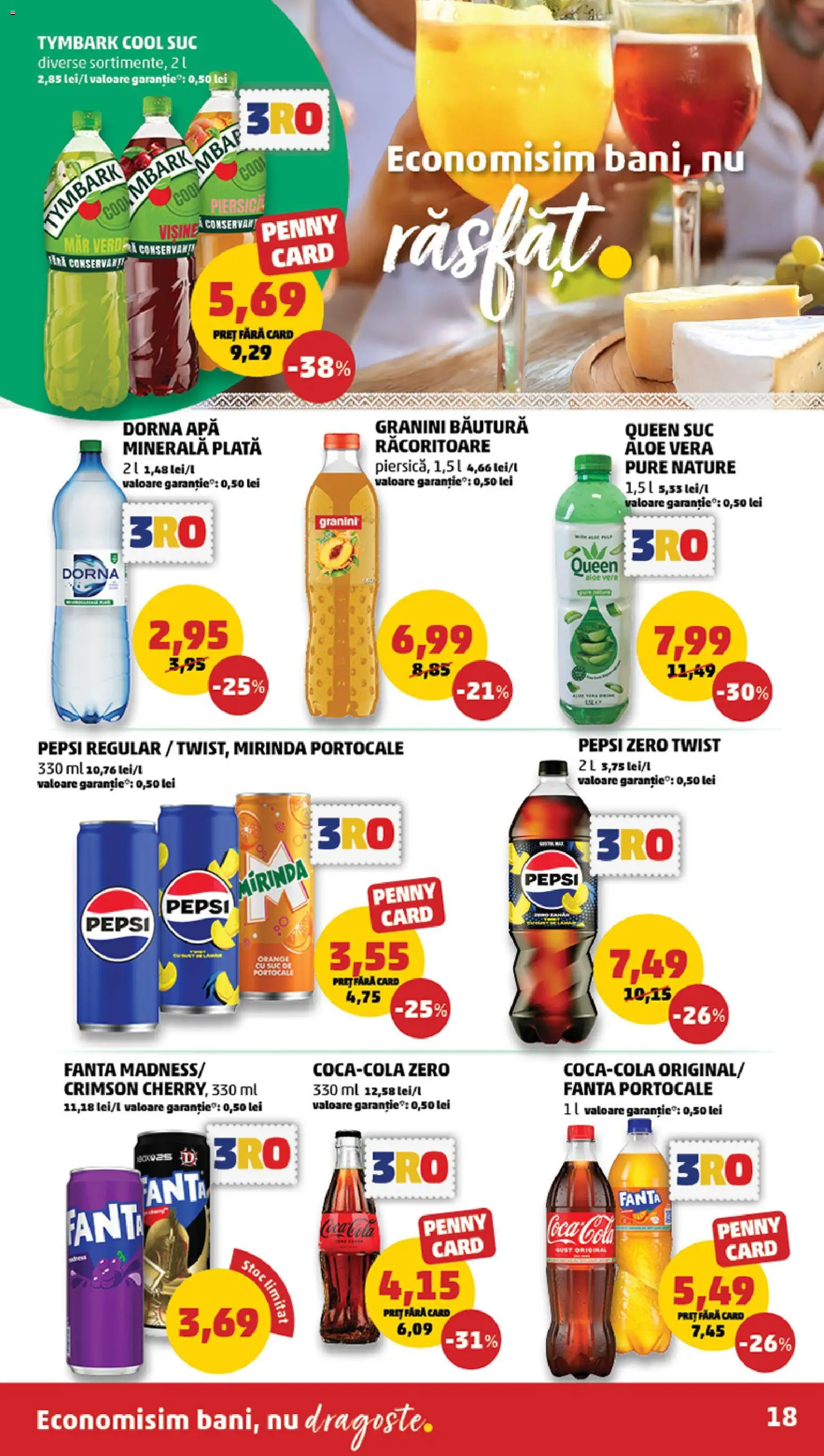 Noul catalog PENNY – valabil de la 20.05.2026 | Pagină: 18 | Produse: Piersică, Aloe vera, Suc, Portocale