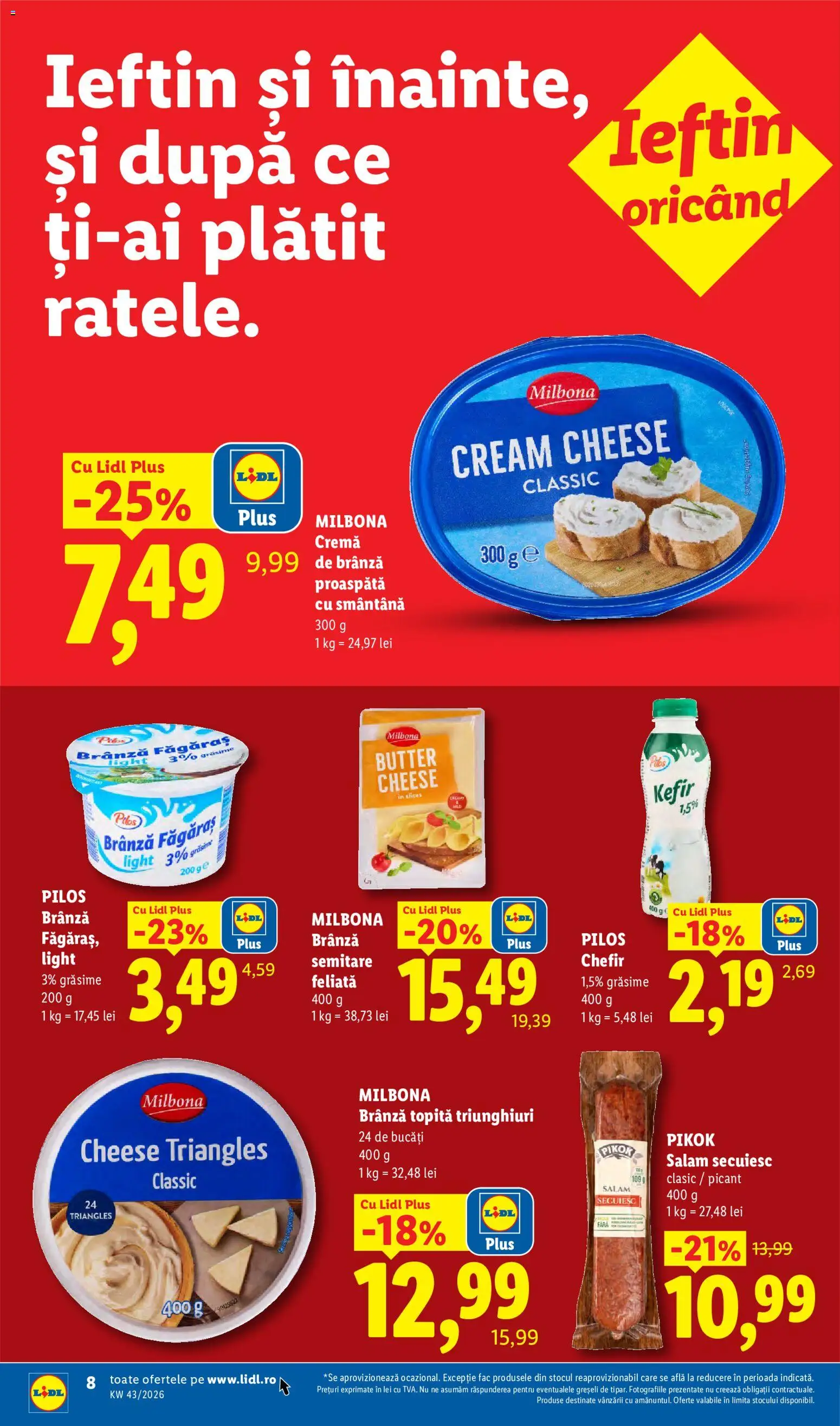 Noul catalog Lidl – valabil de la 19.10.2026 | Pagină: 8
