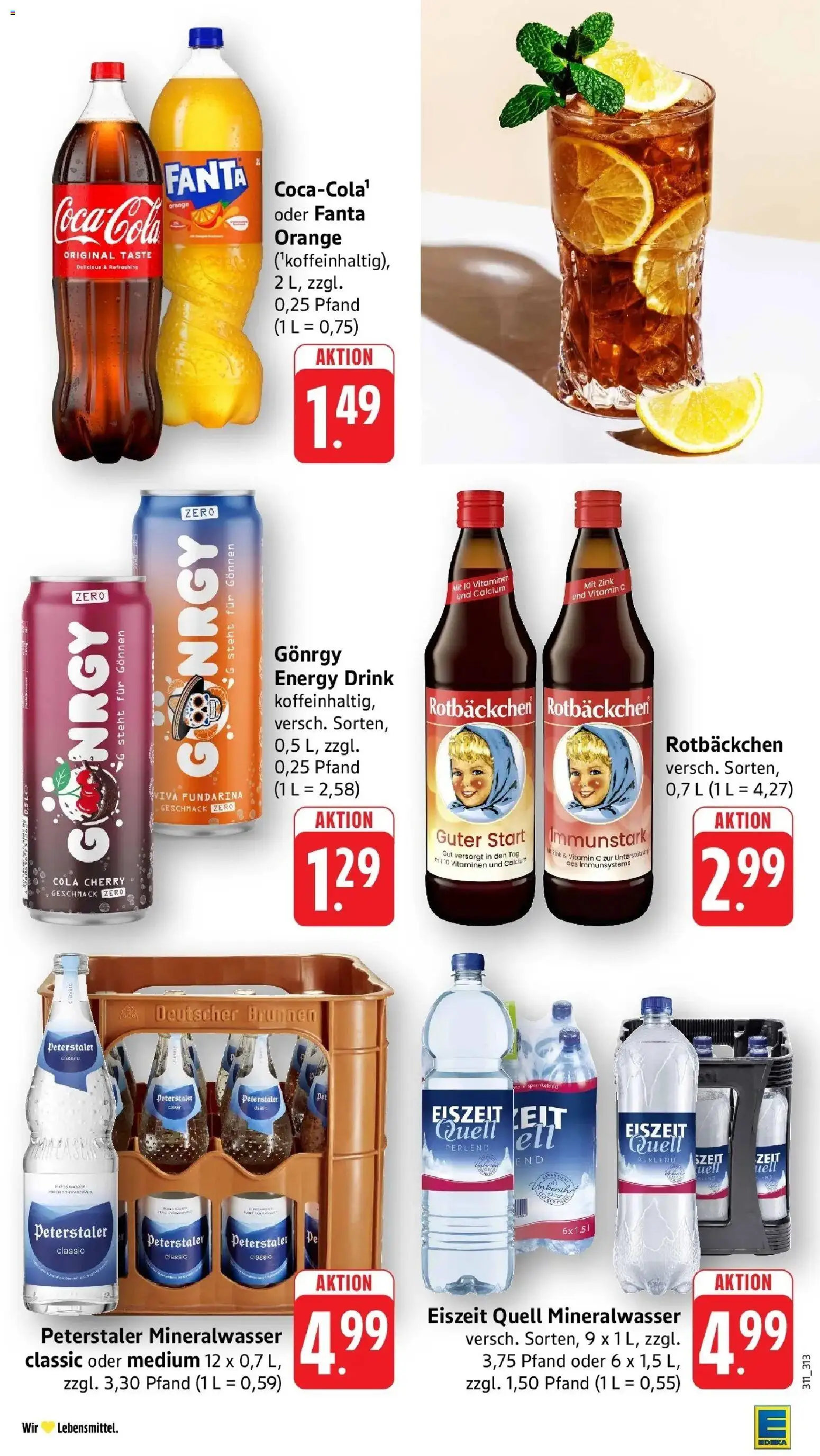Edeka prospekt Freiburg	 – gültig ab 04.05.2026 | Seite: 43 | Produkte: AEG, Fanta, Cola, Mineralwasser