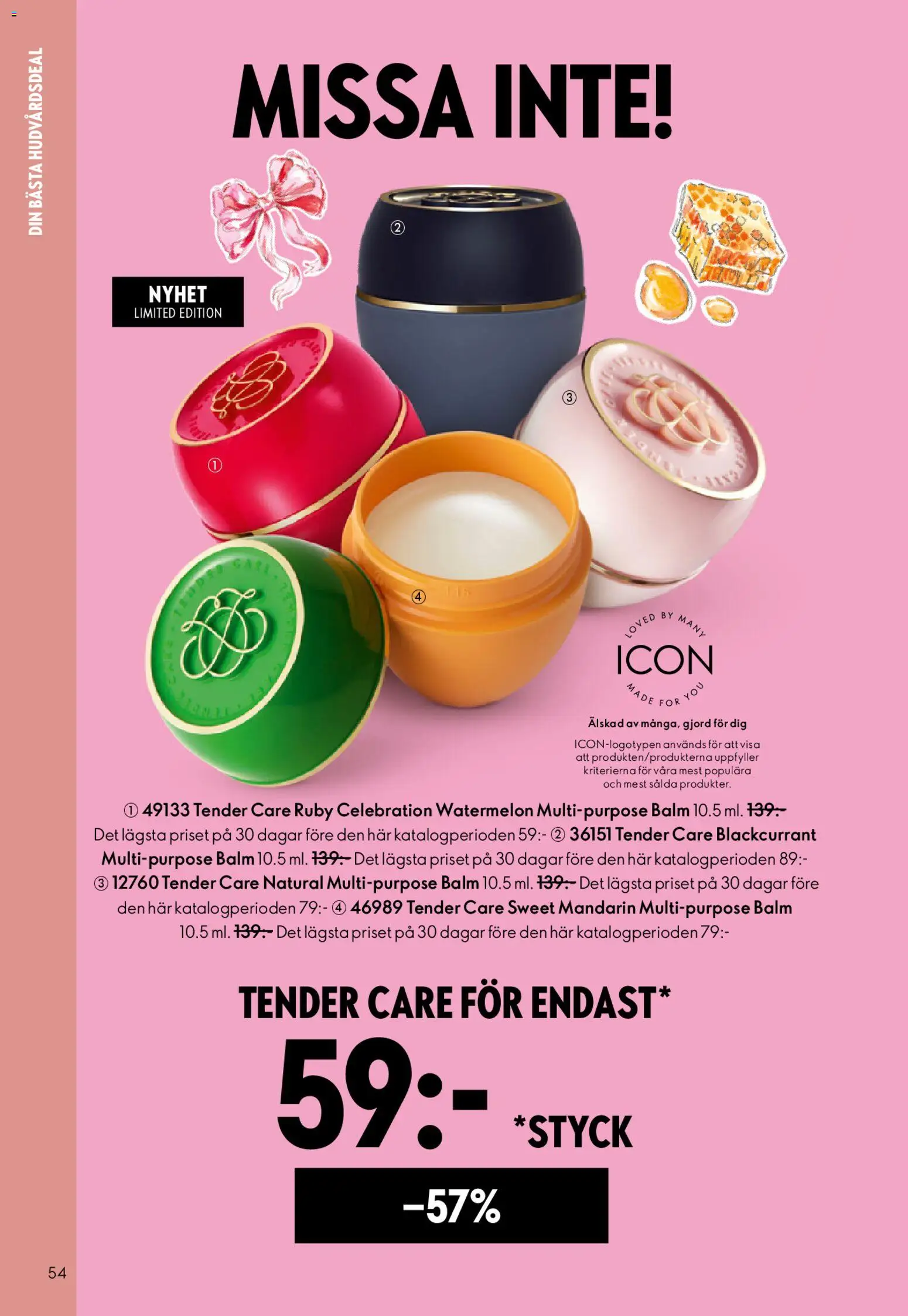 Oriflame reklamblad aktuell från 01.04.2026 | Sida: 54
