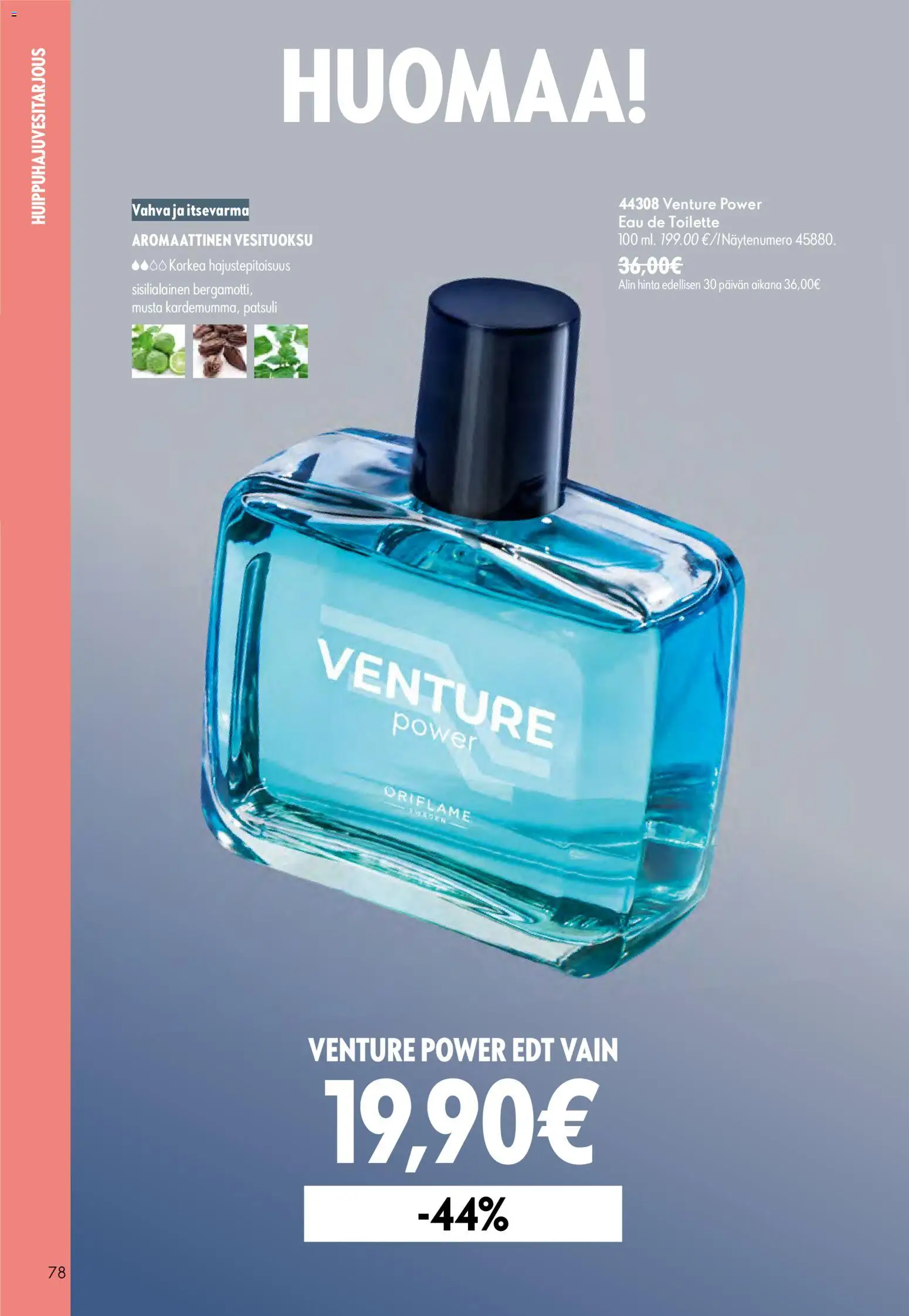 Oriflame - Esite 11 – voimassa 05/08/2026 alkaen | Sivu: 78 | Tuotteet: Eau de toilette
