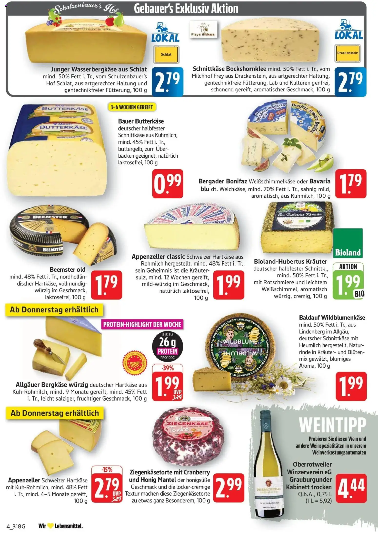 Edeka Prospekt Geislingen (ab 21.09.2026) » Angebote Online | Seite: 4 | Produkte: Mantel, Wein