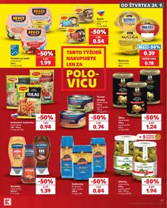 Kaufland leták platný od 24.09.2026 | Strana: 27