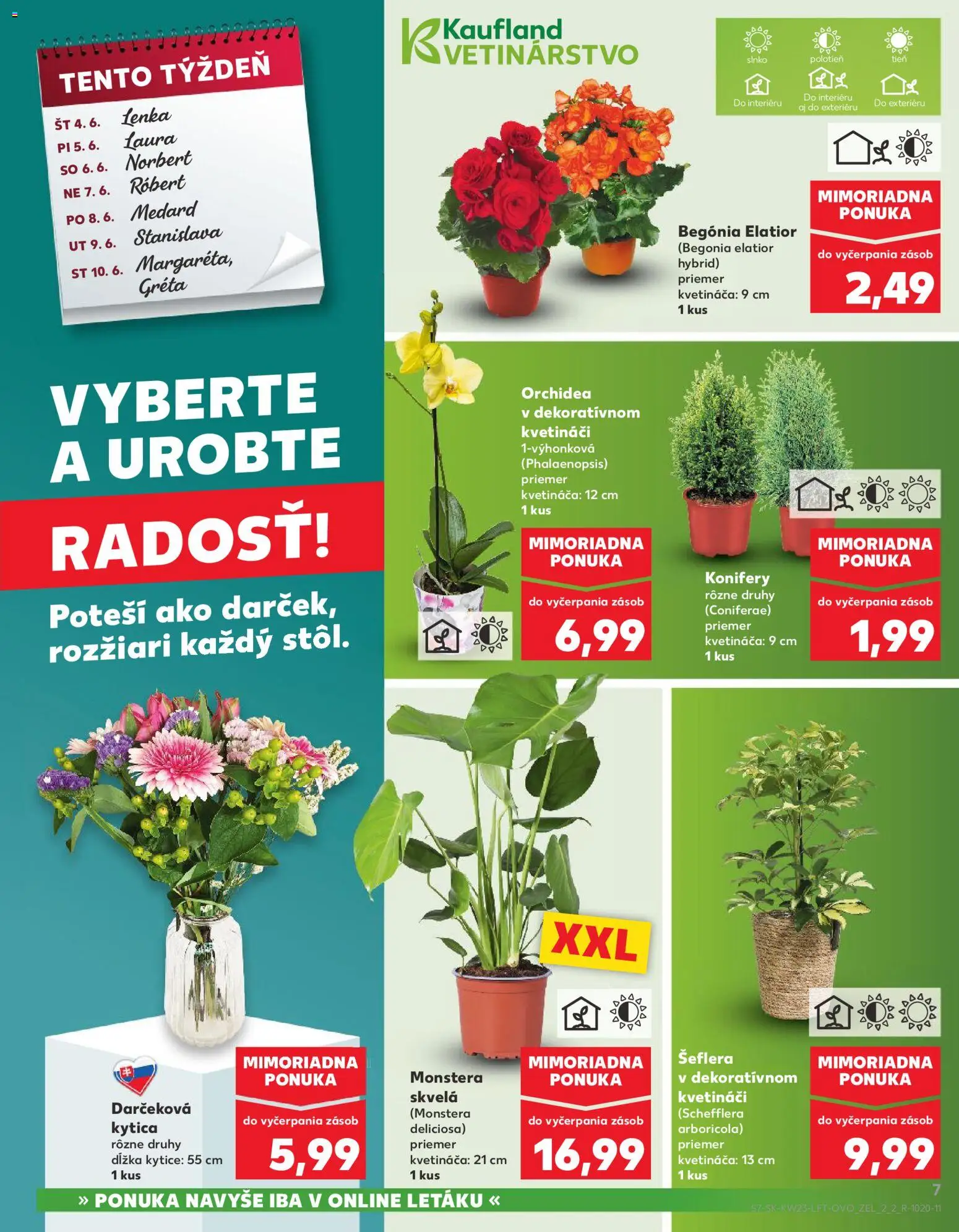 Kaufland SK akciós ujság - amely érvényes a következő dátumtól: 04.06.2026 | Oldal: 7