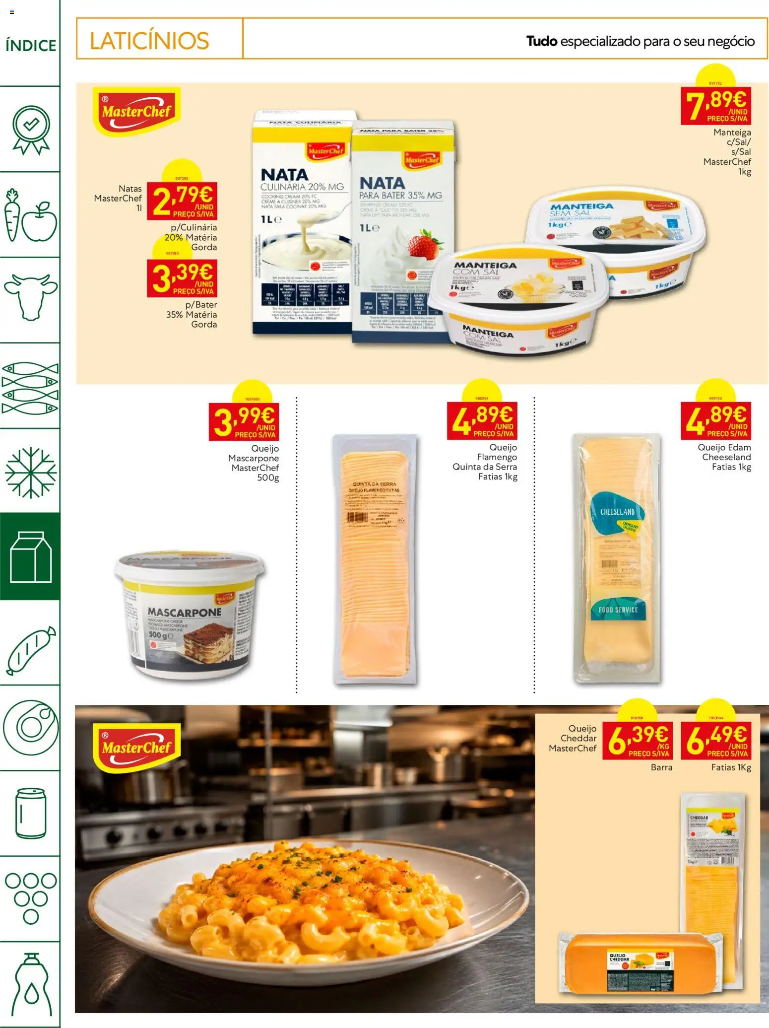 Recheio Horeca │ válido de 01/09/2026 | Página: 12 | Produtos: Sal, Manteiga, Queijo, Creme