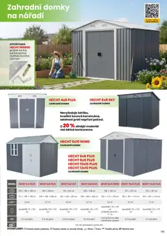 Náhled letáku Hecht katalog - Jaro - léto 2026 od 19.02.2026 | Strana: 133 | Produkty: Hecht, Plech, Zahradní domek, Nářadí