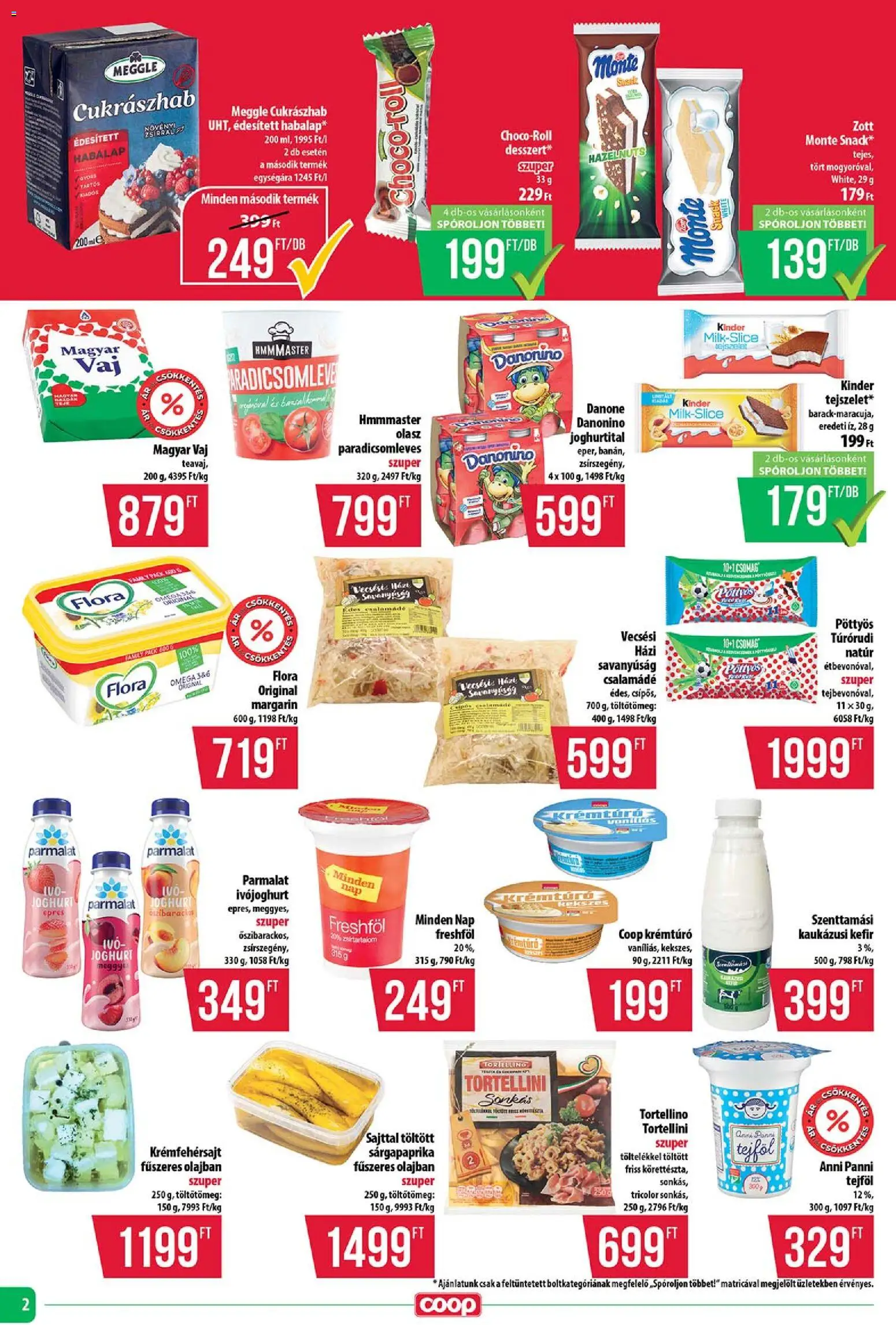 COOP akciós ujság - amely érvényes a következő dátumtól: 18.06.2026 | Oldal: 2