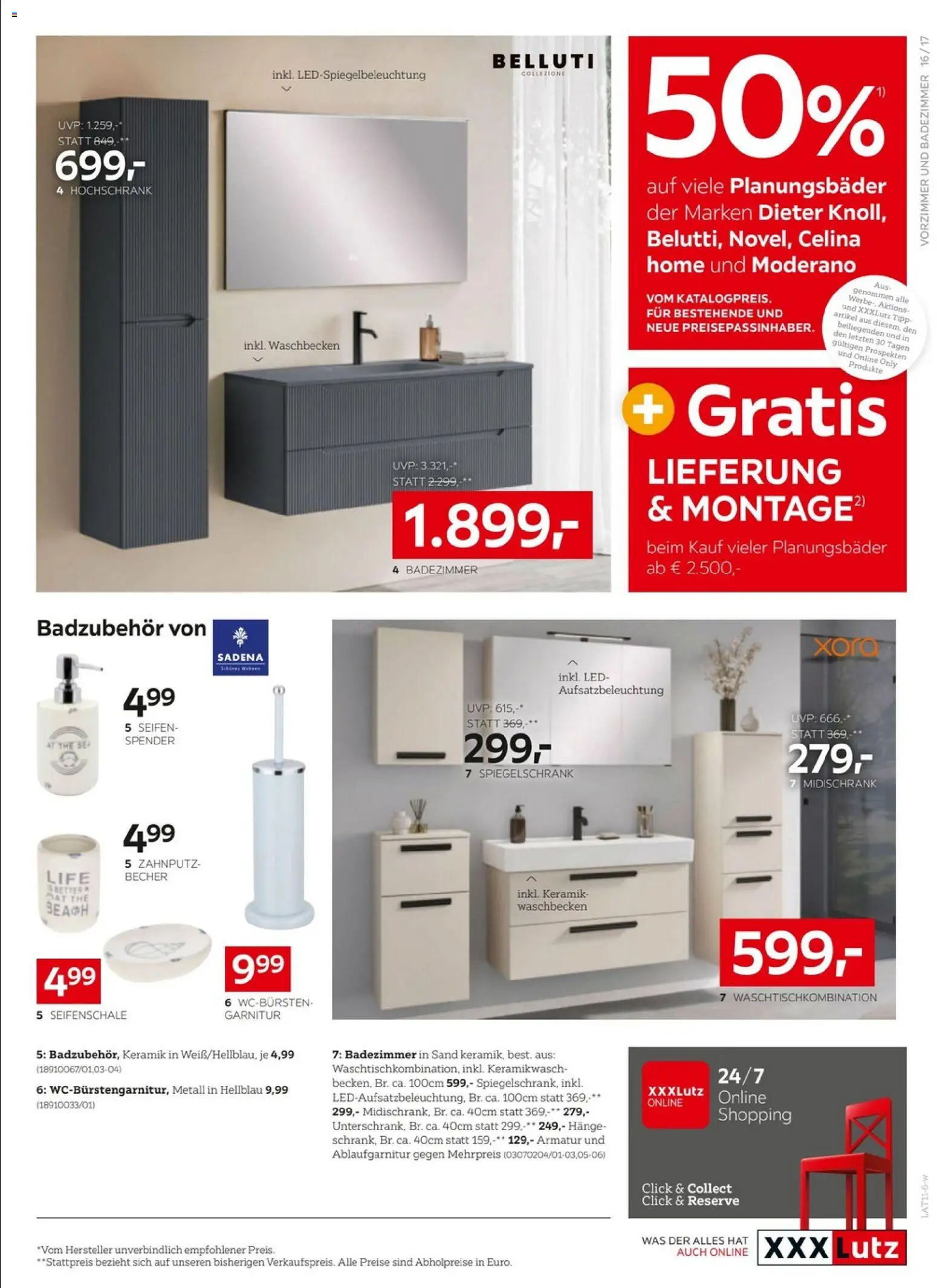 XXXLutz - Black Friday gültig ab 27.10.2026 | Seite: 16 | Produkte: Waschbecken
