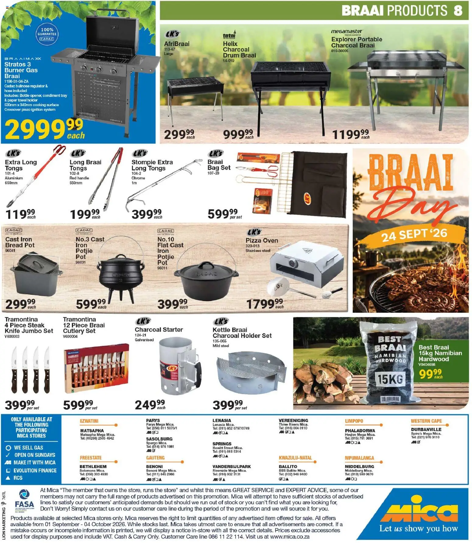 New MICA catalogue – valid from 01/09/2026 | Page: 8 | Products: Bread, Pizza, Stock, Paper