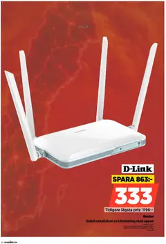 Power erbjudanden - Förhandsvisning av reklamblad från butik Power aktuell från 27/02/2026 | Sida: 40 | Produkter: Router