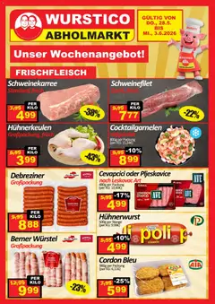 Wurstico Abholmarkt Flugblatt ab 28.05.2026 gültig