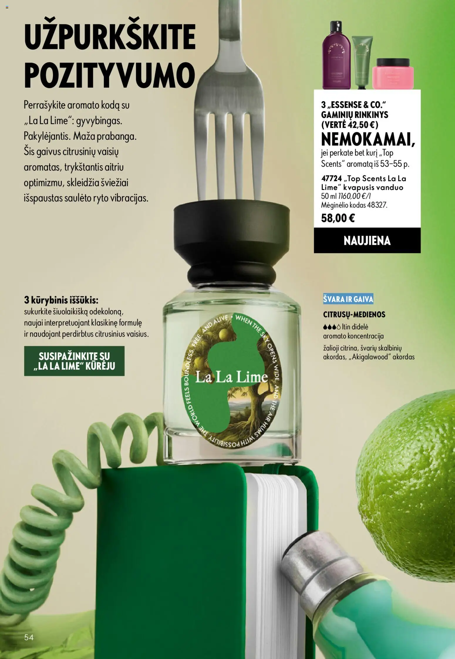 Oriflame akcijos nuo 2026.08.26 | Puslapis: 54 | Prekių: Kvapusis vanduo