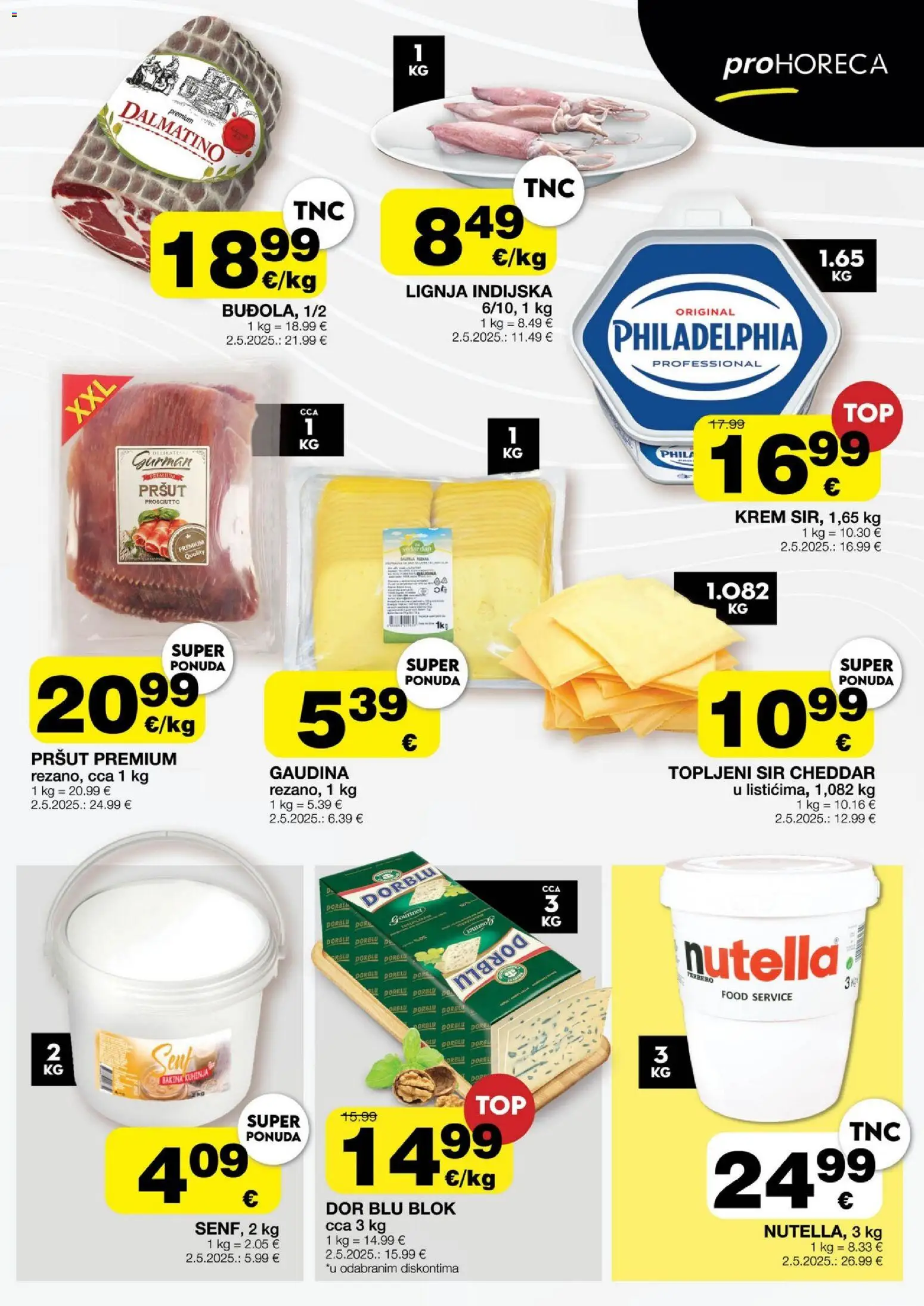 Stanić Diskont katalog | vrijedi od 22.07.2026 | Stranica: 3 | Proizvodi: Nutella, Sir, Pršut, Kuhinja
