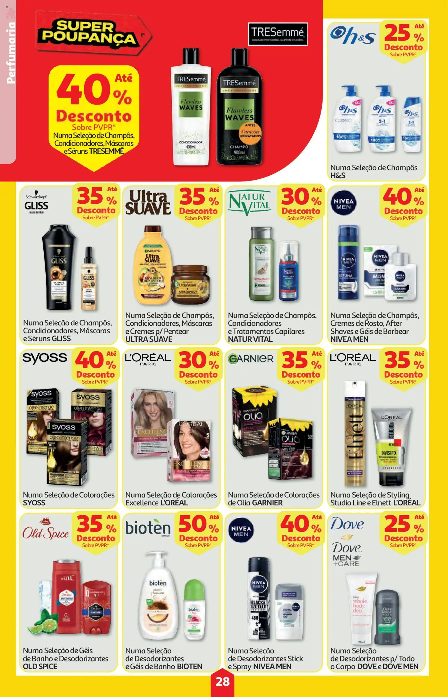 Auchan folheto │ válido de 11.06.2026 | Página: 28 | Produtos: Banho, Óleo