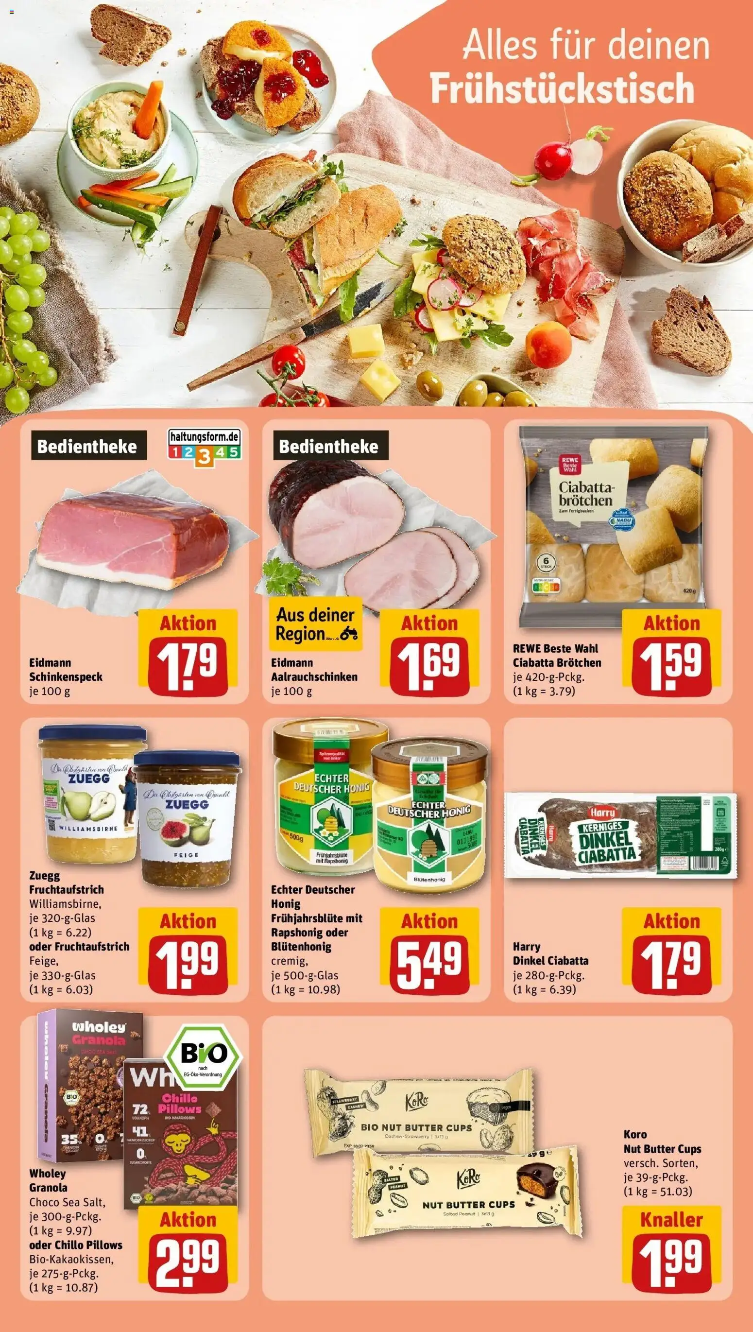 REWE Prospekt ab 05.10.2026 zum Blättern » Angebote | Seite: 19 | Produkte: Butter
