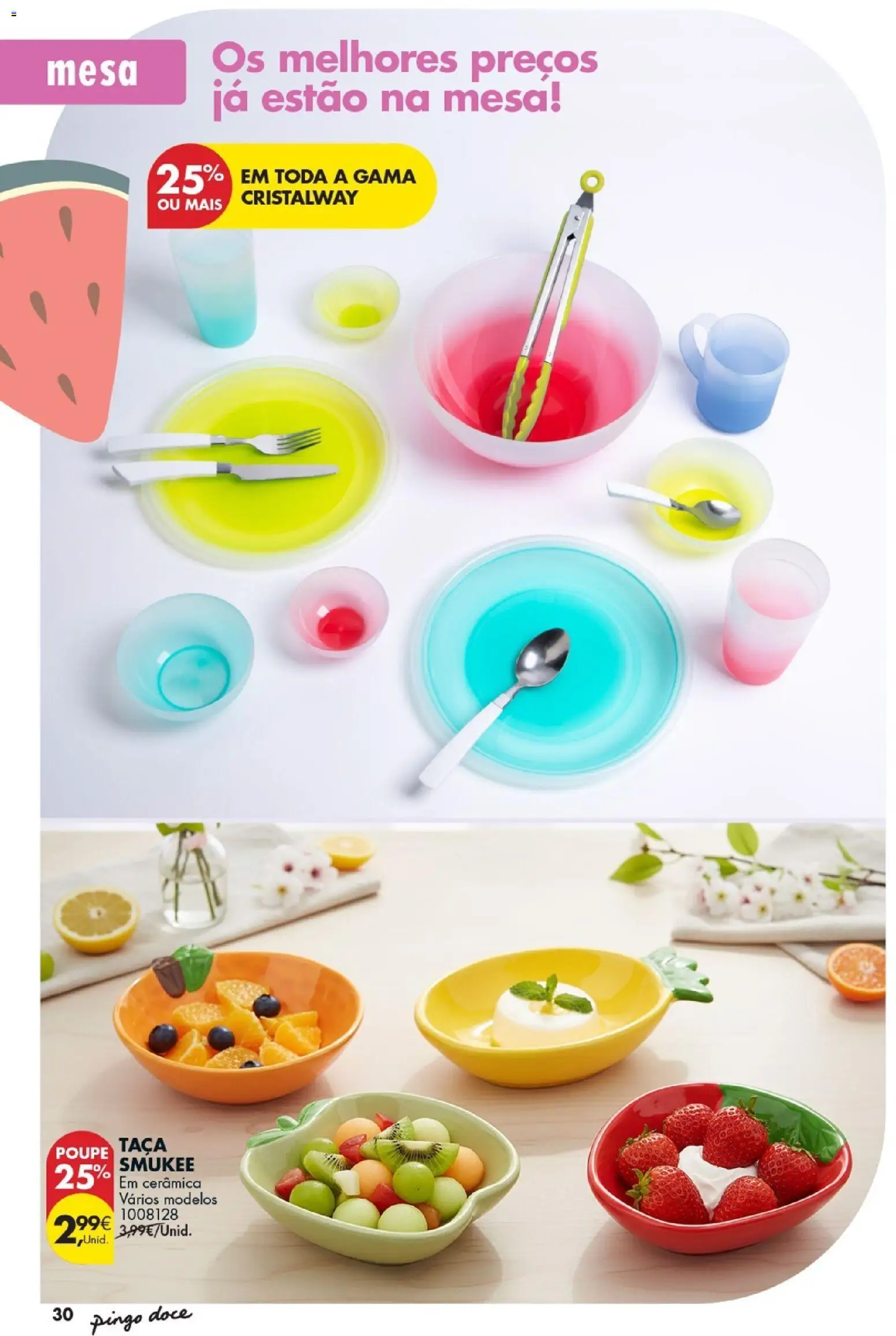 Pingo Doce Bazar Verão │ válido de 09.06.2026 | Página: 32 | Produtos: Mesa