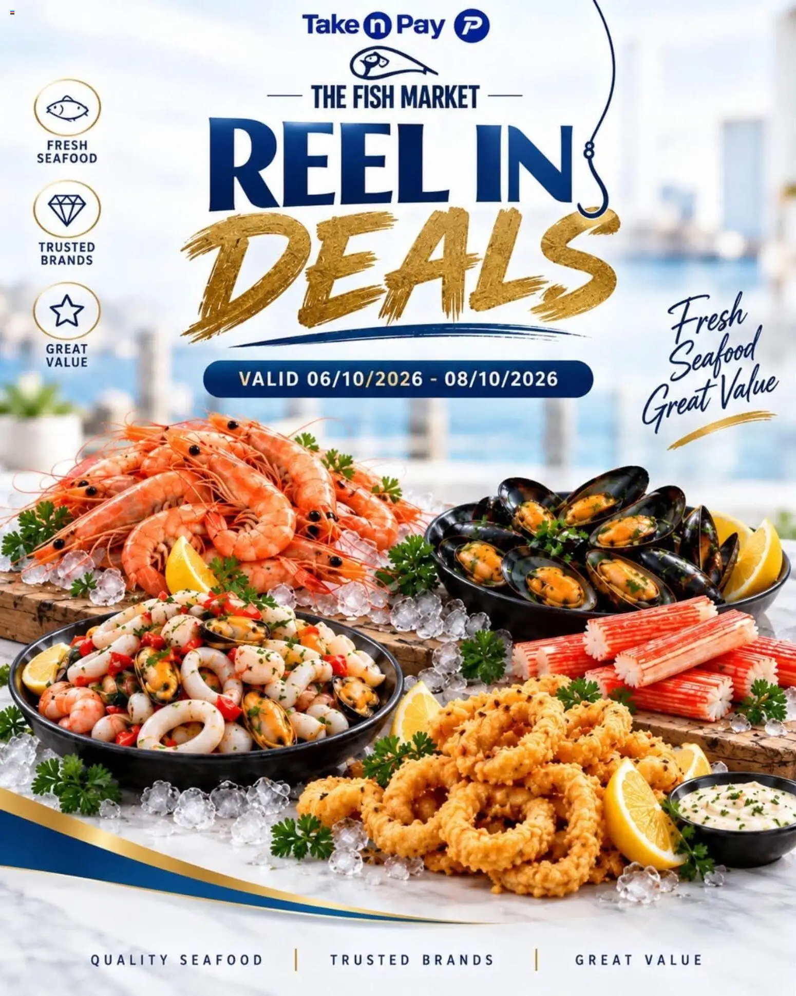 New Take n Pay catalogue – valid from 06/10/2026 | Page: 29 | Products: Fish, Seafood