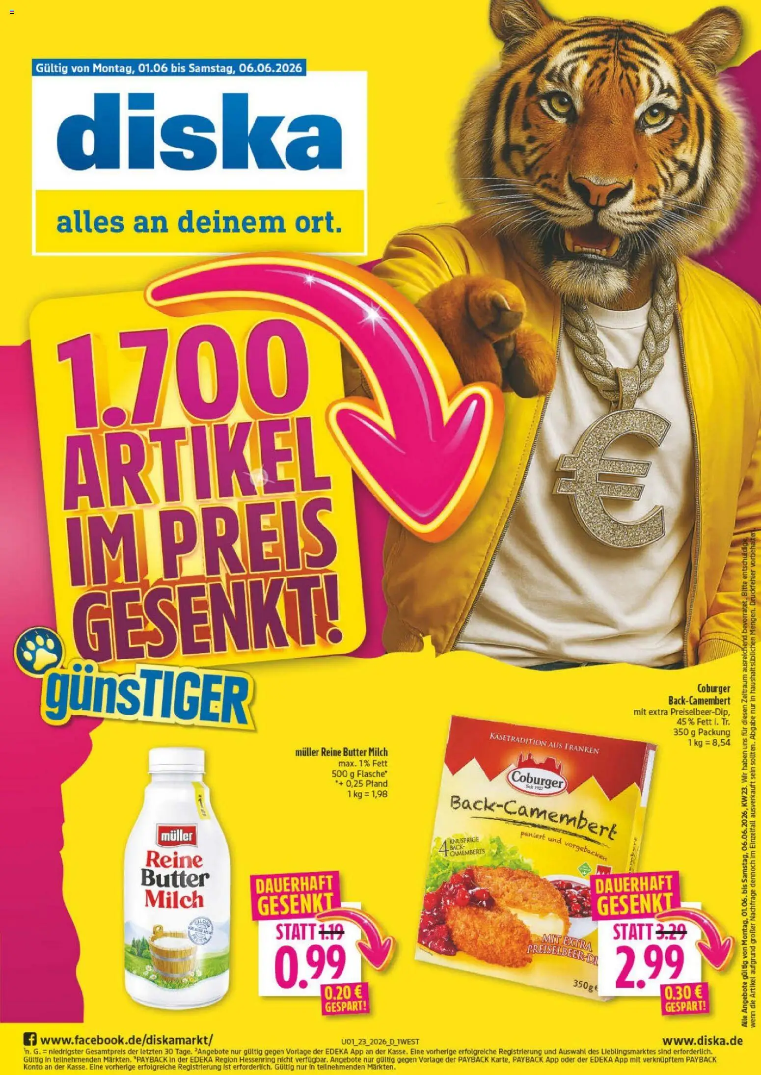 Diska - Diska Angebote Bayern KW23 – gültig ab 01.06.2026 | Seite: 1