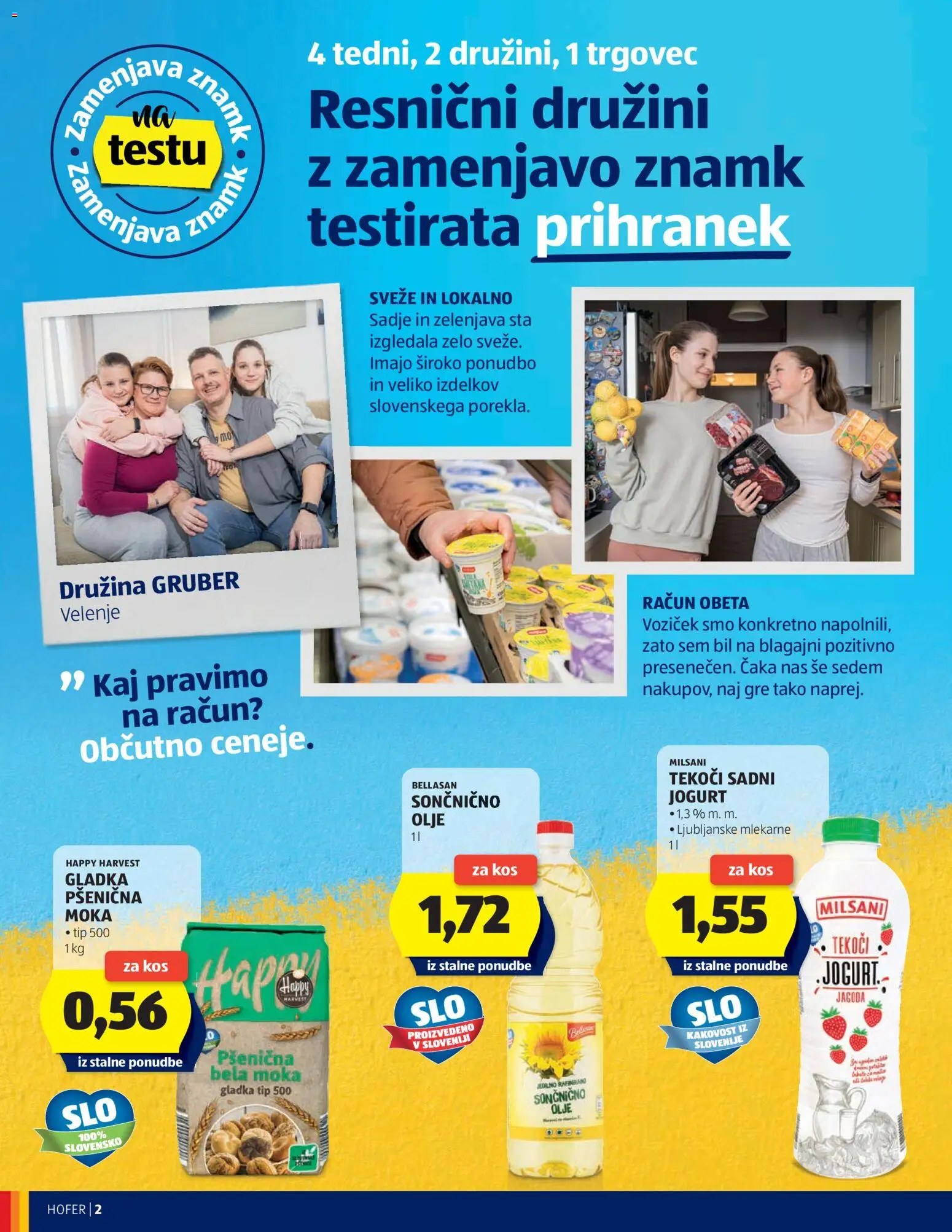 Hofer SI katalog | vrijedi od 13.05.2026 | Stranica: 2 | Proizvodi: Jogurt