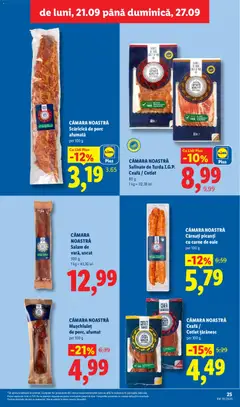 Ofertele Lidl valabile de la 21.09.2026 | Pagină: 25