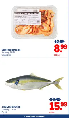 Makro folder - Versdeals - Voorbeeld van een folder van Makro, geldig van 25-08-2026 | Pagina: 4 | Producten: Schaal, Citroenzuur, Ingrediënten, Garnalen