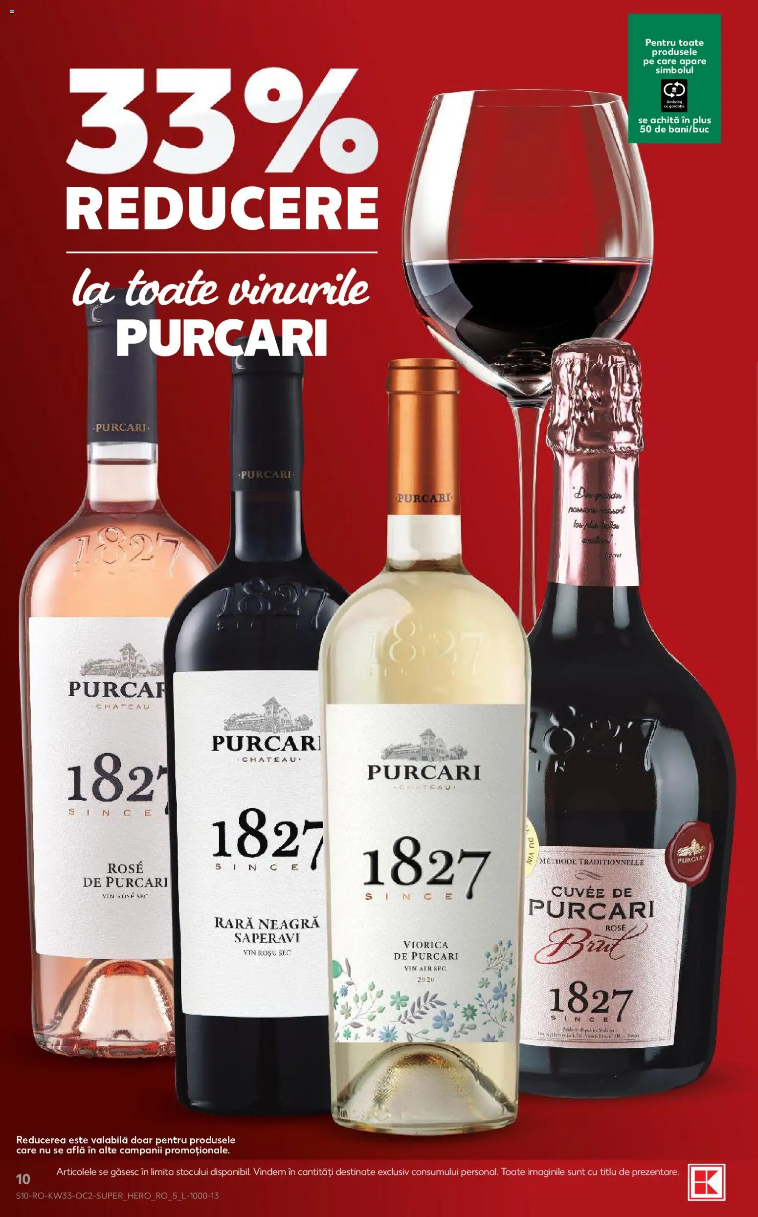 Noul catalog Kaufland – valabil de la 12.08.2026 | Pagină: 10 | Produse: Vin rosu, Vin rose, Vin, Plus