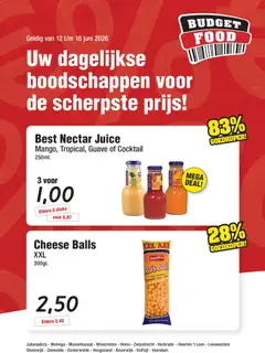 Budget Food folder - Voorbeeld van een folder van Budget Food, geldig van 12.06.2026