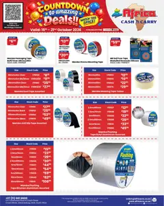 Africa Cash & Carry specials catalogue – valid from 15/10/2026 | Page: 43
