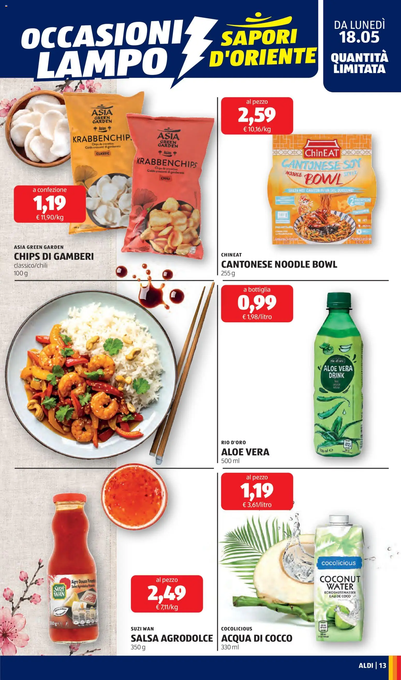 Volantino Aldi del 18.05.2026 | Pagina: 13