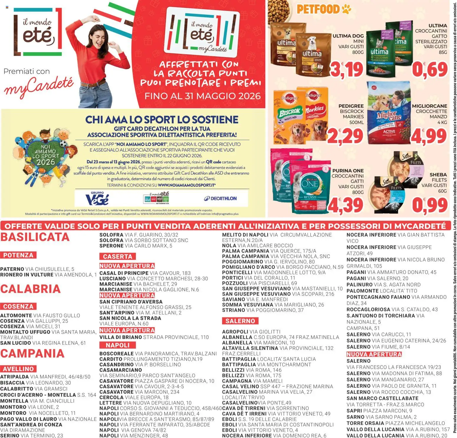 Volantino Eté del 12.05.2026 | Pagina: 24 | Prodotti: Tè, Manzo, Crocchette, Scaffale