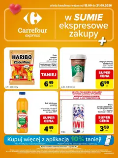 Pogląd oferty "Carrefour gazetka - Express II" - ważna od 15.09.2026