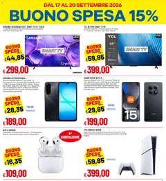 Anteprima del volantino Galassia volantino Buono Sconto valido a partire dal 17/09/2026 | Pagina: 3 | Prodotti: Xiaomi, Schermo, smart TV, Fotocamera