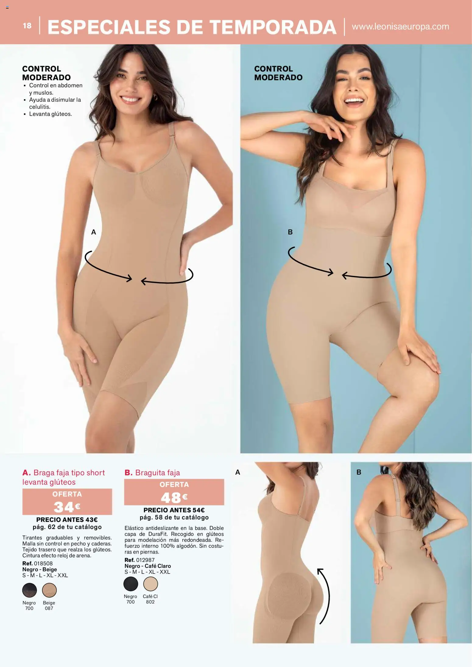 Leonisa Magazine │ válido desde el 01/10/2026 | Página: 18 | Productos: Café, Reloj, Braga